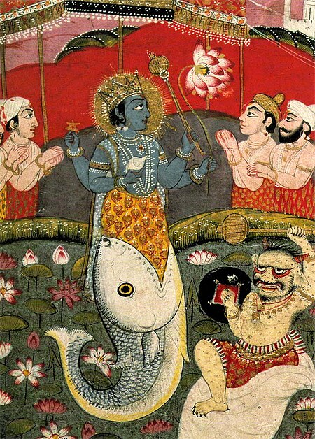 Matsya Avatar Of Vishnu How A Fish Saved The First Man Biodiversity 